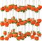 5.4Ft Artificial Flowers Marigold(Dark Orange)10.47 x 6.02 x 2.83 inches